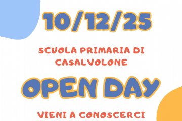 Open day Scuola Primaria Casalvolone
