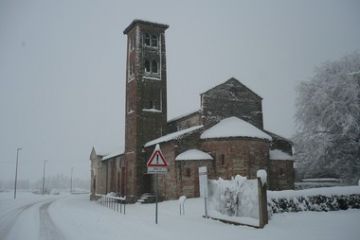 La Pieve innevata