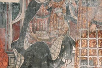 Affresco - Madonna con Libro Sacro